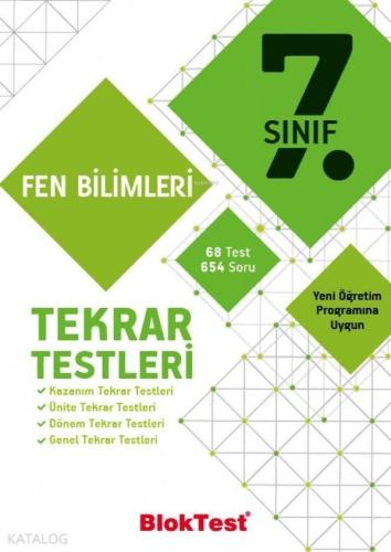 BlokTest 7. Sınıf Fen Bilimleri Tekrar Testleri BlokTest