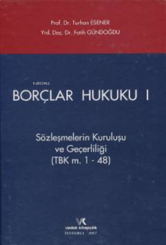 Borçlar Hukuku – 1
