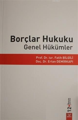 Borçlar Hukuku Genel Hükümler