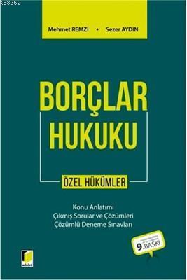 Borçlar Hukuku Özel Hükümler