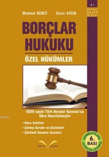 Borçlar Hukuku Özel Hükümler