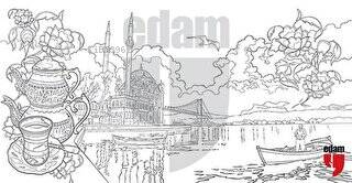 Boyama Kâğıdı - Ortaköy (20’li Paket)