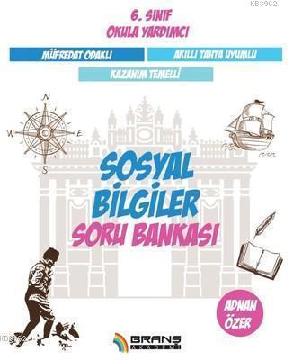Branş Akademi Yayınları 6. Sınıf Sosyal Bilgiler Yeni Nesil Soru Bankası Branş Akademi