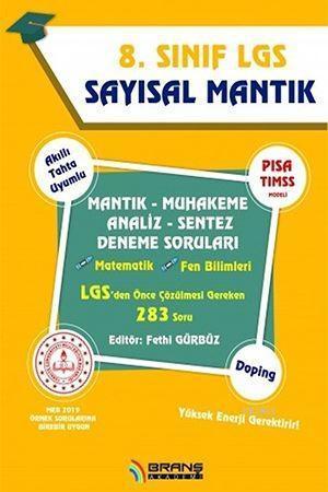 Branş Akademi Yayınları 8. Sınıf LGS Sayısal Mantık Branş Akademi