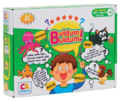 Buldum Buldum Okul Öncesi Oyun Seti +3 Yaş