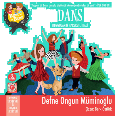 Burcu ve Berk ile Dans;Duyguların Hareketli Hali - 6 - 8 Yaş