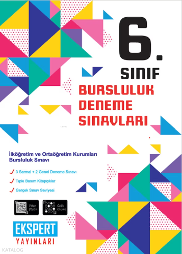 Bursluluk Deneme Sınavları 6. Sınıf (5'Li Paket Deneme)