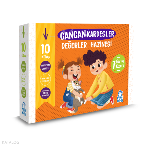 Cancan Kardeşler Değerler Hazinesi - 2. Sınıf Hikaye Seti (10 Kitap)