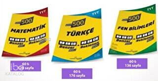 Canım Hocam TYT Kamp 500 Seti (Türkçe+Mat+Fen)