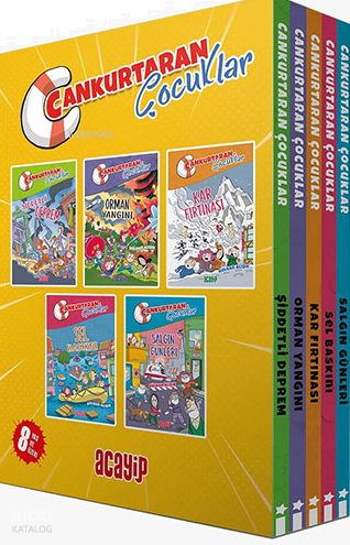 Cankurtaran Çocuklar (Kutulu 5 Kitap)
