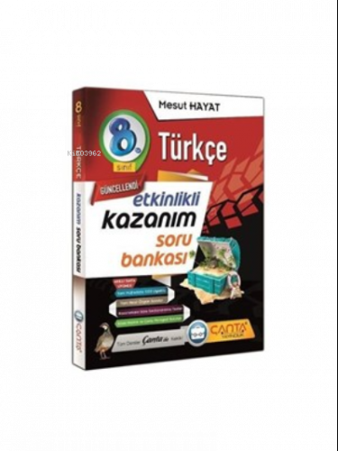 Çanta 8.Sınıf Kazanım Türkçe Soru Bankası