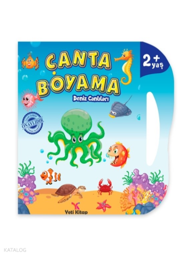 Çanta Boyama - Deniz Canlıları