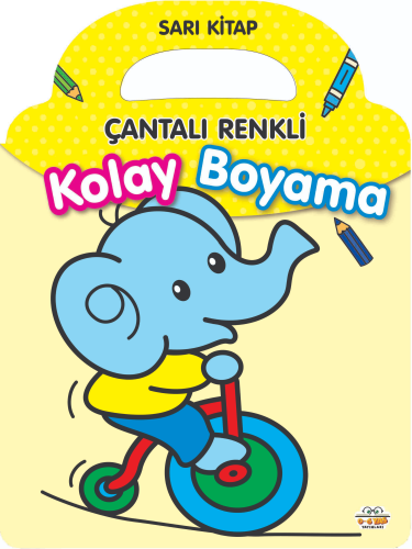 Çantalı Renkli Kolay Boyama- Sarı Kitap