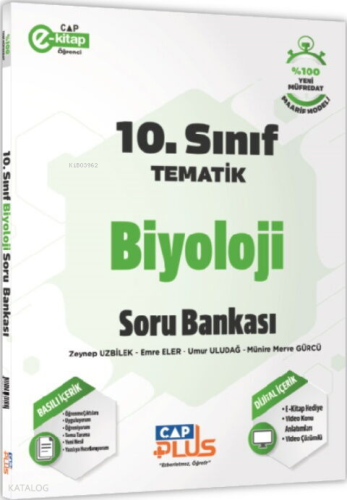 Çap Plus 10. Sınıf Biyoloji Tematik Soru Bankası