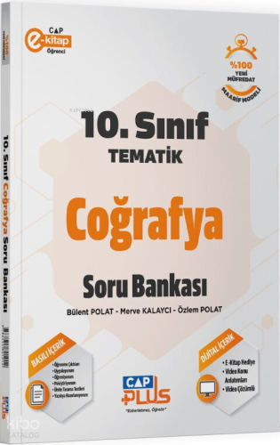 Çap Plus 10. Sınıf Coğrafya Tematik Soru Bankası