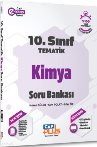 Çap Plus 10. Sınıf Kimya Tematik Soru Bankası