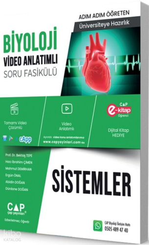 Çap Üniversiteye Hazırlık Biyoloji Sistemler Soru Fasikülü