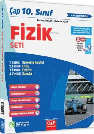Çap Yayınları 10. Sınıf Fizik Seti