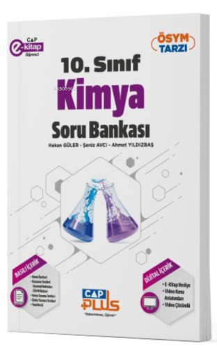 Çap Yayınları 10. Sınıf Kimya Plus Soru Bankası
