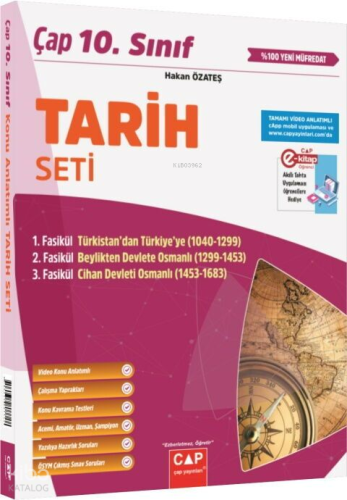 Çap Yayınları 10. Sınıf Tarih Seti