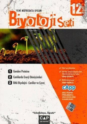 Çap Yayınları 12. Sınıf Anadolu Lisesi Biyoloji Seti Çap 