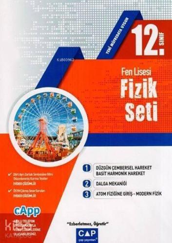 Çap Yayınları 12. Sınıf Fen Lisesi Fizik Seti Çap 
