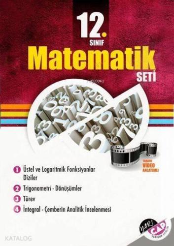 Çap Yayınları 12. Sınıf Matematik Seti Yarı Çap 