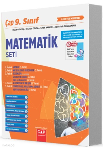 Çap Yayınları 9. Sınıf Matematik Seti