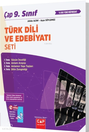 Çap Yayınları 9. Sınıf Türk Dili ve Edebiyatı Anadolu Seti