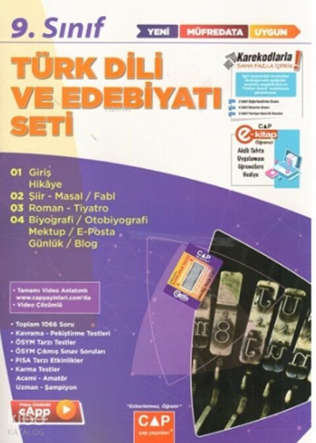 Çap Yayınları 9. Sınıf Türk Dili ve Edebiyatı Anadolu Seti