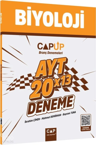 Çap Yayınları AYT Biyoloji 20 X 13 Up Deneme