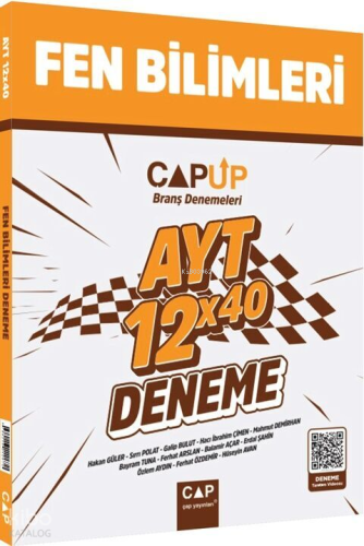 Çap Yayınları AYT Fen Bilimleri 12 X 40 Up Deneme