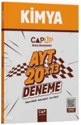 Çap Yayınları AYT Kimya 20 X 13 Up Deneme