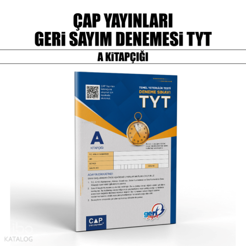 Çap Yayınları Geri Sayım TYT Deneme Klb 3-A - 26