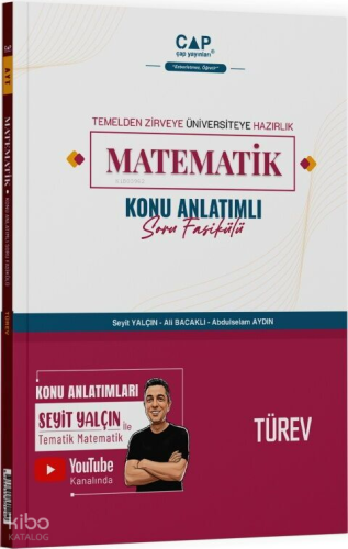 Çap Yayınları Matematik Türev Konu Anlatımlı Soru Fasikülü