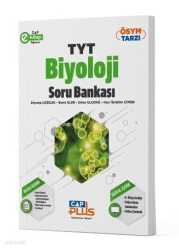 Çap Yayınları TYT Biyoloji Plus Serisi Soru Bankası