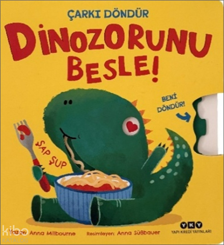 Çarkı Döndür - Dinozorunu Besle! (Ciltli)