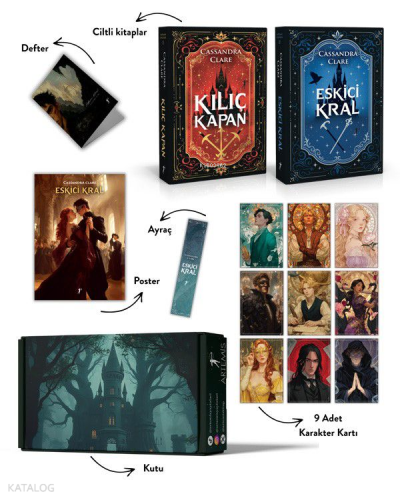 Castellane Günlükleri (İkili Kutulu Set - Ciltli);Kılıç Kapan - Eskici Kral