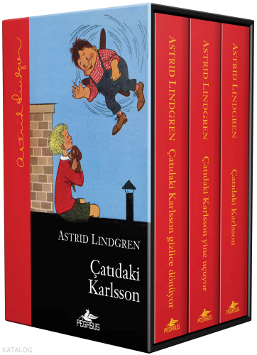 Çatıdaki Karlsson Serisi Kutulu Özel Set - (3 Kitap) – Ciltli