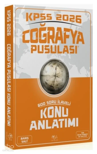 CBA Yayınları 2026 KPSS Coğrafya Pusulası Konu Anlatımı