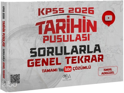 CBA Yayınları 2026 KPSS Tarihin Pusulası Sorularla Genel Tekrar Çözüml