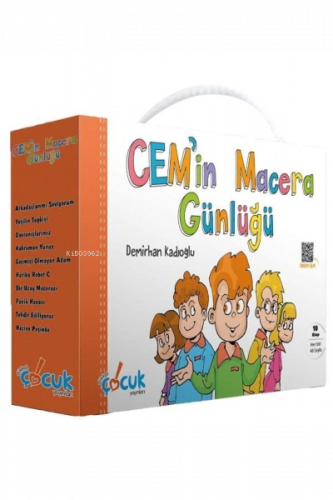 Cem'in Macera Günlüğü (10 Kitap) - 3. Sınıflar İçin