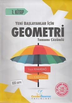 Cevdet Özsever Yayınları Yeni Başlayanlar İçin Geometri Tamamı Çözümlü Soru Bankası 1. Kitap Cevdet Özsever
