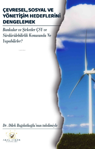 Çevresel, Sosyal Ve Yönetişim Hedeflerini Dengelemek;Bankalar ve Şirketler ÇSY ve Sürdürülebilirlik Konusunda Ne Yapabilirler?