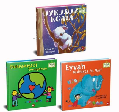 Çevreyi Koruyorum Set - Organik Kitap (3 Kitap Takım)