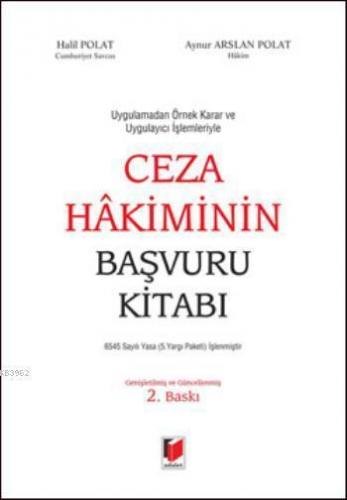 Ceza Hakiminin Başvuru Kitabı