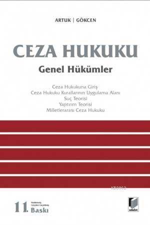 Ceza Hukuku Genel Hükümler (Ciltli)