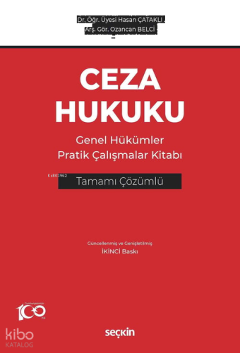 Ceza Hukuku Genel Hükümler Pratik Çalışmalar Kitabı