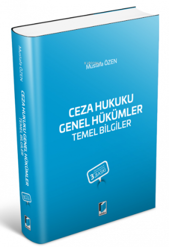 Ceza Hukuku Genel Hükümler Temel Bilgiler