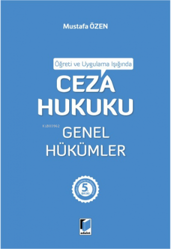 Ceza Hukuku Genel Hükümler